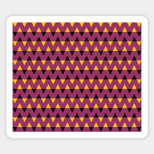 Thrilling Triangles Pattern Sticker